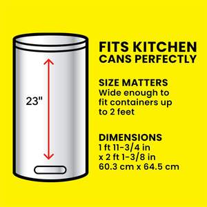 Bolsas de Basura Glad ForceFlex Altas para Cocina, con Cierre de Cordón, 13 Galones, Sin Fragancia, 110 Unidades, Paquete Sujetado a la Disponibilidad - Product Image 4