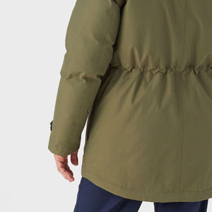 Parkas à capuche de couleur unie hommes décontracté épais chaud Streetwear manteau hommes nouveau hiver mode vêtements d'extérieur coupe-vent hommes vestes - Product Image 6