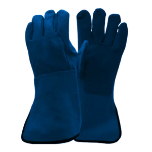 Welding <b>Gloves</b> Leather Safe and Puncture-Proof Fire Resistant and High Temperature Resistant <b>Oven</b> <b>Glove</b> - Product Image 5