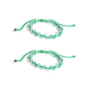 Bracelet en macramé chic fait à la main, style Tosca Verbena, avec perles multicolores, accessoire de mode pour femmes, en provenance d'Indonésie - Product Image 2