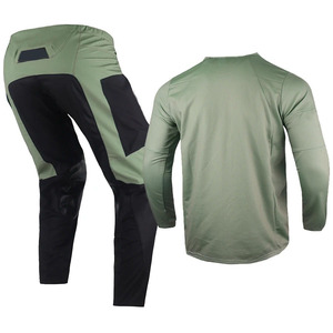 ชุดแข่งมอเตอร์ครอสแบบสั่งทำขายส่ง เสื้อและกางเกงแฟชั่นสำหรับรถมอเตอร์ไซค์ ชุดมอเตอร์ครอสดีไซน์ใหม่ - Product Image 3