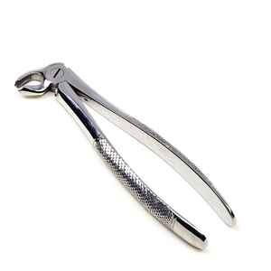 Venta al por mayor de fórceps dentales para zurdos, herramienta de extracción de dientes de acero manual de Caronia quirúrgica - Product Image 4