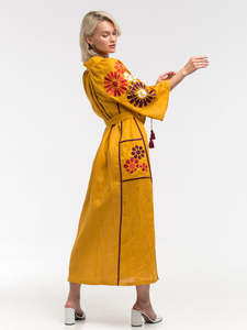 Abito <span class=keywords><strong>con</strong></span> <span class=keywords><strong>spacco</strong></span> Sexy stile Boho stile stile stile Boho abito <span class=keywords><strong>con</strong></span> <span class=keywords><strong>spacco</strong></span> laterale Sexy abito manica lanterna ucraina - Product Image 5