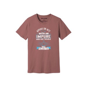 Camiseta de algodón 100% para mujer, estampado de temas 3D de Buda, estilo informal, 12 opciones de color, 160-180, colocación de diseño personalizable GSM pesado - Product Image 3