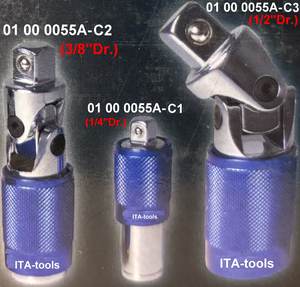 OEM ODM Junta universal Proveedor de Taiwán 2-EN-1 con la cabeza y La etiqueta engomada PP de la manga de aluminio Fijo y tipo de junta universal - Product Image 3