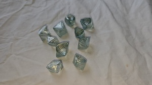 Pierre brute de Moissanite bleue de haute qualité pour la fabrication de bijoux - Product Image 3