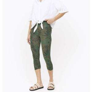 Custom Logo <b>Plus</b> <b>Size</b> Tummy Control Fitness Yoga Pants Workout Sports Women's Yoga <b>Cropped</b> <b>Leggings</b> 230gsm Womens Soft <b>Legging</b> - Product Image 3