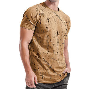 T-shirt graphique surdimensionné unisexe 100% coton Trendy Casual design personnalisé et logo imprimé Hip Hop Streetwear Loose Knitted Fit Tee - Product Image 3