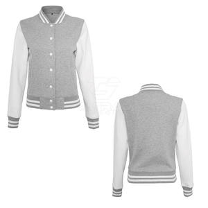 Produit tendance Veste de survêtement pour femme Respirante Hiver Chaude Vente chaude Mode Bouton unique Tricoté Col montant Logo personnalisé - Product Image 6