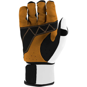 Hot Selling Custom Batting Batting Gloves New Design Digital Cabretta Leather Made with Rubber Logo Baseball Batting Gloves - Product Image 3