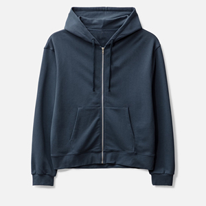 Sudadera con Capucha para Hombre, Estilo Nuevo, con Cierre, Invierno, Color Liso Personalizado, 100% Algodón, Forro Polar Transpirable, Diseño con Bolsillos, Alta Calidad - Product Image 1