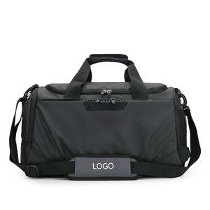 Bolsas de lona de gimnasio de gran capacidad profesionales hechas a medida, nuevo diseño cómodo, forro de poliéster con patrón sólido, fabricante OEM - Product Image 5