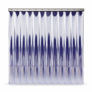 Gorden Pintu PVC Transparan, Gulungan Film Tirai Pintu Plastik Fleksibel dan Lembut untuk Pabrik Gudang - Product Image 2