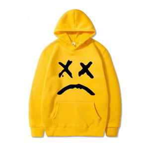 Men Hoodies With Wholesale Price High Quality Street Customized Logo Fleece Fabric - Product Image 4