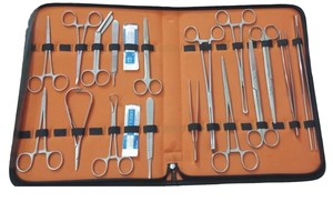 Juego de instrumentos de cirugía General de acero inoxidable de alta calidad, Kit de instrumentos quirúrgicos veterinarios - Product Image 2