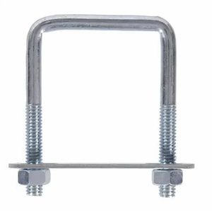 Boulon en U carré en acier robuste : Solution de fixation pour montage industriel, support structurel et projets d'installation sécurisée - Product Image 5