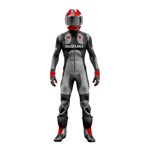 Men/Women Ignite Cowhide/Kangaroo MotoCp Track/Riding One Piece Suit Motorbike Leather Racing Jumpsuit/Traje, CE <b>Protectors</b> - Product Image 1