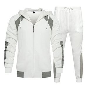 Ensemble survêtement réversible coupe-vent de qualité supérieure 2025, séchage rapide, 2 pièces, nouvelle mode, survêtement d'hiver pour homme à capuche, personnalisable - Product Image 1