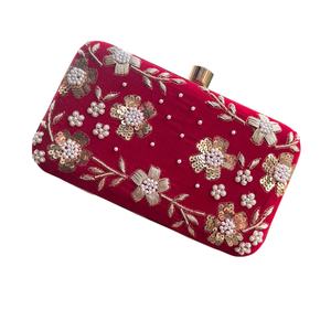 Nuevo Diseño de Bolso de Mano Hecho a Mano, Moderno, con Cuentas y Lentejuelas, Cierre Abierto para Mujer, Disponible a Precio de Mayoreo, Exportación de la India - Product Image 1