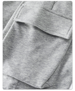 Logotipo personalizado multicolor Unisex algodón verano sólido venta al por mayor pantalones cortos de algodón para hombres - Product Image 5