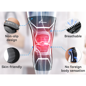 Genouillères élastiques en nylon multicolores sur mesure - Product Image 1