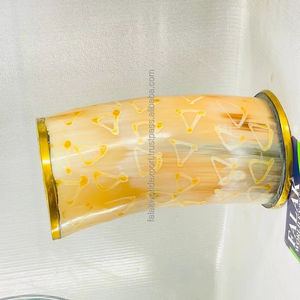 Falak World Export High Quality Polished Buffalo Horn Shot <b>Glass</b> Classic Natural Melamine <b>Plastic</b> Beer <b>Glasses</b> Wholesale - Product Image 2