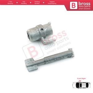 ชุดซ่อมตัวล็อคประตูหน้าขวา BDP508 ขนาด 37.5 มม. สำหรับ W124 S124 C124 A124 1247604377 - Product Image 3
