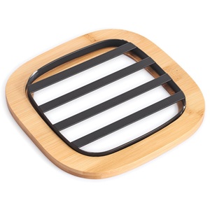 Set de table noir et bambou Elie - Product Image 1