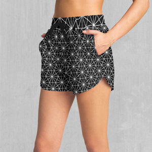 Respirant femmes taille haute élastique Shorts Logo personnalisé imprimé en gros entraînement Sublimation shorts pour femmes respirant - Product Image 3