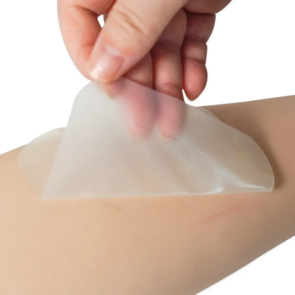 Ultra Thin Absorbent Film, Large Hydrocolloid Bandages for Wounds, Minor Burns, Bedsore Wound Care, Cuts 4*4''