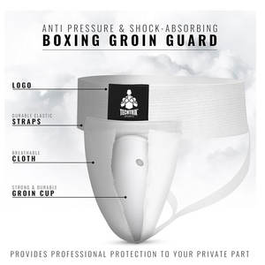 Protège-aine en cuir de conception personnalisée de haute qualité Protecteur personnalisé le plus vendu pour la boxe en gros - Product Image 3