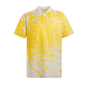 Polo Tie Dye para hombre, precio competitivo, antiarrugas, duradero y transpirable, ligero, lo mejor para ropa informal - Product Image 3