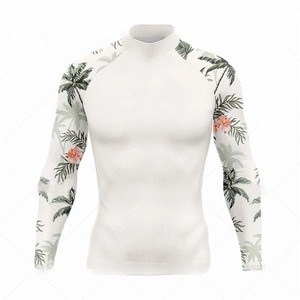 Fishing Shirts <b>For</b> <b>Men</b> Long Sleeve Uv Sun Protection Outdoor Hiking Running <b>Swimming</b> Rash Guard - Product Image 4