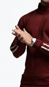Ensemble de survêtement de sport pour hommes en gros, survêtement d'entraînement, survêtement personnalisé, pantalon de survêtement, ensemble deux pièces - Product Image 4