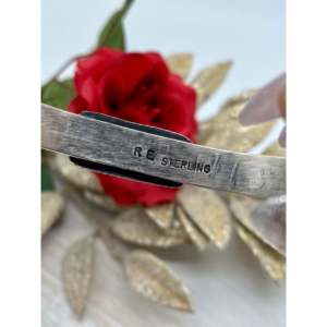 Rick Enriquez Pink Mohave Turquoise & Sterling <b>Silver</b> Fashion <b>Cuff</b> <b>Bracelet</b> - Product Image 4