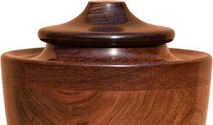 Urne de crémation en palissandre Boîte funéraire pour chiens et humains Couvercle d'inhumation Boîte pour animaux de compagnie Sympathie Adultes Urne Boîte 270lb Cubic pouces - Product Image 6