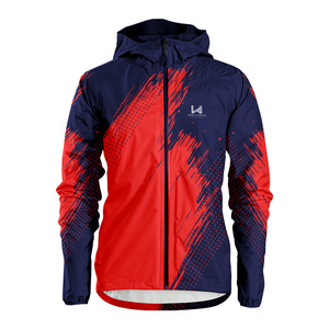 Veste coupe-vent décontractée à capuche unisexe, imperméable, écologique, séchage rapide, légère, veste d'extérieur respirante - Product Image 4
