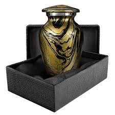 Urna de cremación de Metal para adultos, urna de cremación funeraria de aluminio hecha a mano, Color púrpura, tamaño personalizado - Product Image 6
