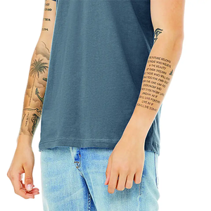 เสื้อยืดสำหรับผู้ชายผ้าฝ้าย100% 210gsm พิมพ์ลายกำหนดได้เอง - Product Image 5