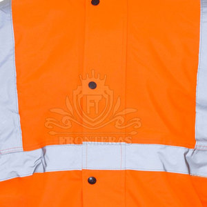 Chaqueta de seguridad de alta calidad hecha en Pakistán Chaqueta de seguridad de alta visibilidad con logotipo personalizado de alta calidad para venta en línea - Product Image 3