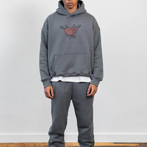 เสื้อฮู้ดผู้ชายประดับเพชรเทียม คุณภาพสูง ดีไซน์ยอดนิยม น้ำหนักเบา แฟชั่นล้ำสมัย ราคาประหยัด - Product Image 5