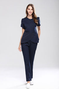 Fabricants vente en gros de hauts de gommage à la mode gommages médicaux bon marché Joggers Uniformes d'infirmières et de médecins Gommage avec service OEM - Product Image 4