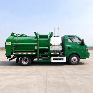 Camión Recolector de Residuos de Cocina Dongfeng 4x2, Camión de Basura con Descarga Hidráulica y Tanque de Acero Inoxidable - Product Image 5