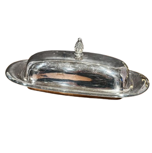 Plat à beurre fini brillant Ustensiles de cuisine Plats et assiettes Plat à beurre moderne en acier inoxydable Rangement de comptoir - Product Image 4