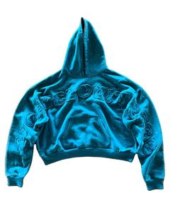 Sudadera con Capucha para Hombre Más Vendida, Diseño Único, Bordado Desgastado, Pedrería en Toda la Superficie, Sudadera con Capucha para Invierno, MOQ Bajo, Venta al por Mayor - Product Image 1