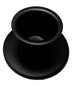 Supports de bougies coniques en fer forgé noir, modèles étoile, rond et carré, et duo de supports de bougies en tuyau de cuivre, parfaits pour les centres de table de mariage, noir - Product Image 2