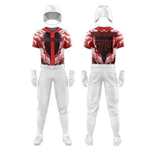 ชุดเสื้อเจอร์ซีย์เบสบอลพิมพ์ซับลิเมชันสำหรับชุดทีมกีฬาของผู้ใหญ่ - Product Image 6