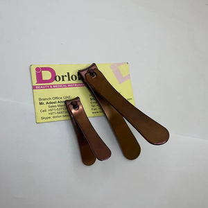 Cortaúñas profesional de oro rosa, cortaúñas de calidad sostenible de acero inoxidable, cortaúñas de tamaños personalizados, cortaúñas en Pakistán - Product Image 1