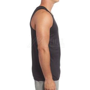 Hombres Casual Sin Mangas Algodón Gimnasio Tank Tops Nuevo Estilo Hecho en Stock - Product Image 3