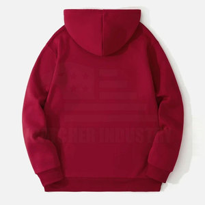 เสื้อฮู้ดของผู้ชายผ้าฝ้ายโพลีเอสเตอร์มีฮู้ดขายดี - Product Image 2